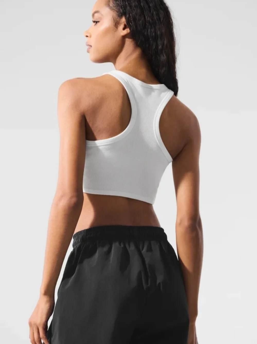 ALO Yoga Aspire White Tank Sz M